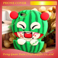 wholesale cute eco-friendly popular watermelon shaped flip mobile phone cover